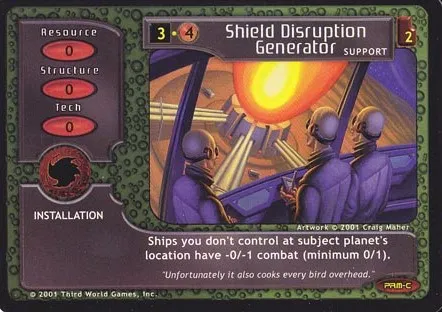 Shield Disruption Generator